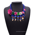 alibaba wholesale fashion Bohemia Charm flower Necklace Collar necklaces jewelry